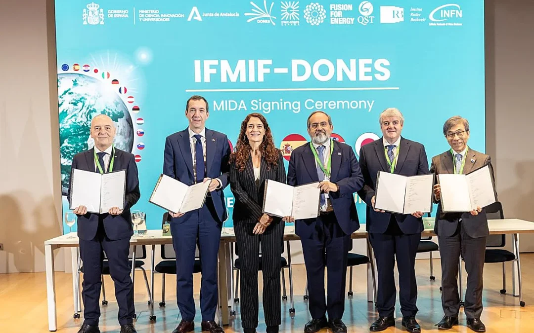 Firmado el acuerdo internacional que garantiza los 800 millones de presupuesto del acelerador de Granada